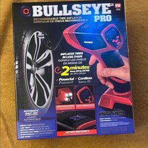 Bullseye Pro Rechargeable Tire Inflator